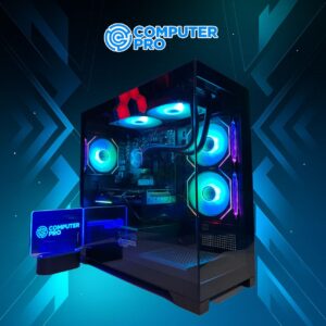 GAMING PC NEBULA FLOW ARGB RYZEN 5 9600X + RX 9060 XT 16GB
