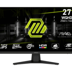 MONITOR MSI MAG 274QF X24 27INCH QHD IPS 240HZ 0.5MS HDR