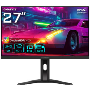 MONITOR GIGABYTE M27UA 27 INCH 4K IPS 160HZ 1MS Flat + KVM