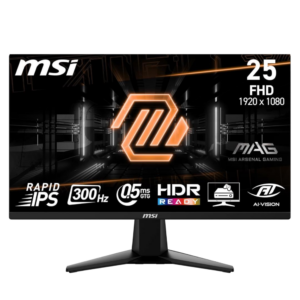 MONITOR GAMING MSI MAG 255XF 24.5 INCH FHD IPS 300HZ 0.5MS HDR