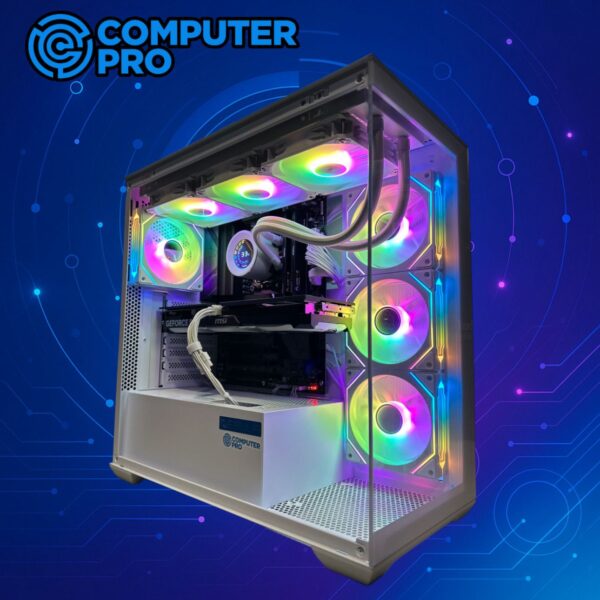 WORKSTATION & GAMING PC NEBULA ELITE WHITE R7 7800X3D + RTX 5070TI