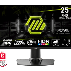 MONITOR MSI MAG 255PXF 24.5 INCH FHD IPS 300HZ 0.5MS HDR LIFT