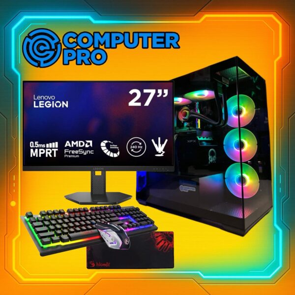 Set Gaming Nebula Elite RX 9060 XT Ryzen 7 7700