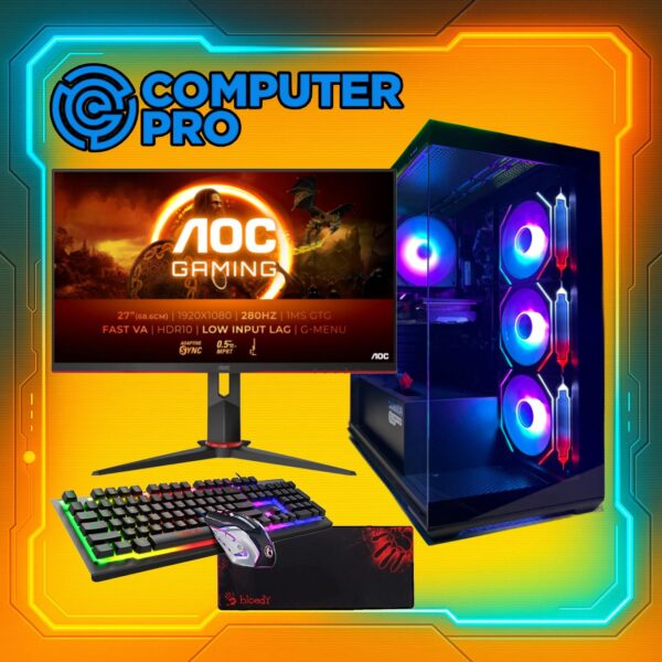 Set Gaming Nebula Elite RTX 5060 Ryzen 5 9600X