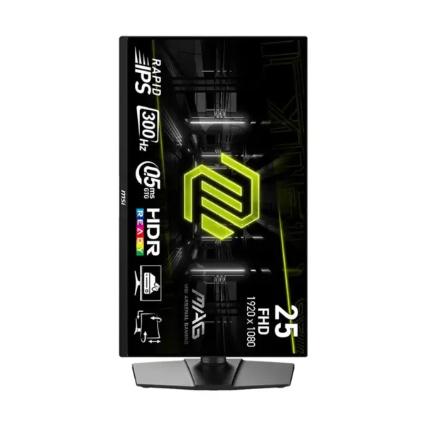 MONITOR GAMING MSI MAG 255PXF 24.5 INCH FHD IPS 300HZ 0.5MS HDR LIFT - Figura 2