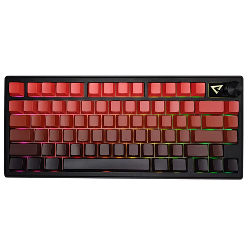 Tastierë Mekanike E-Yooso Z-79 Pro Tri-Mode RGB Mint Mambo Switch Gradient Red-Black thumbnail 3
