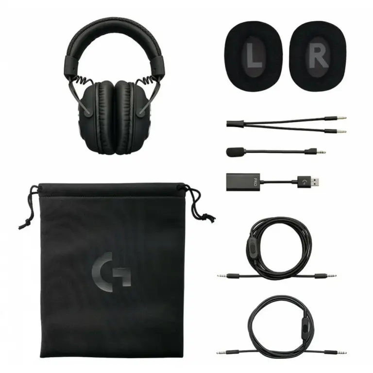 Logitech G PRO X Gaming Headset | 7.1 Surround | PRO-G 50mm | Blue VOICE thumbnail 2