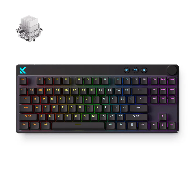 Tastiere Magnetic Gaming MCHOSE MIX 87 Black (MC-MIX87-9)