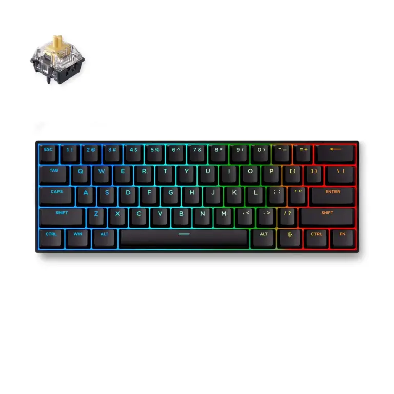 Tastiere MCHOSE ACE 60 Pro Black – Magnetic Switch (ACE60-4A)