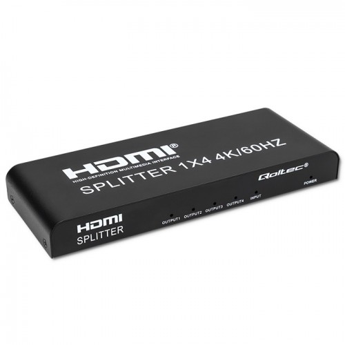 Qoltec HDMI Splitter 1×4 4K HDMI 2.0