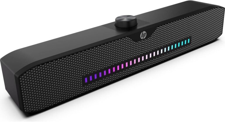HP Multimedia Speaker DHS-4200 RGB USB Soundbar thumbnail 2