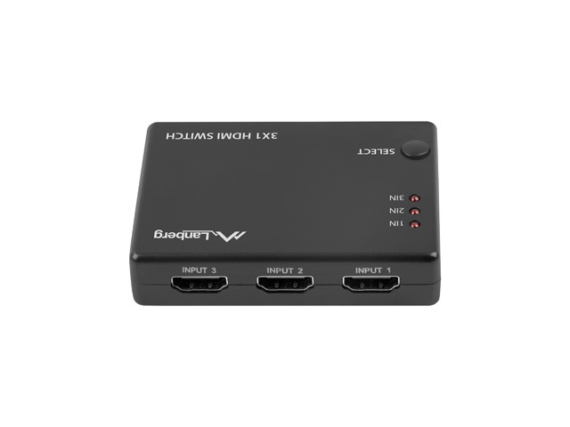 Lanberg Video Switch 3x HDMI SWV-HDMI-0003 – HDMI Switch 3 në 1 thumbnail 3