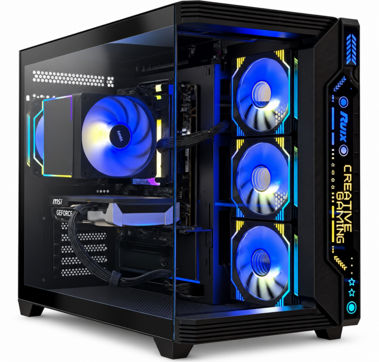 Gaming PC Ryzen 7 5700X RTX 5060 – Nebula Ruix ARGB