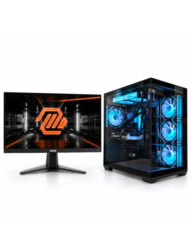 Set Gaming NEBULA PANORAMIC Ryzen 5 9600X / RTX 5060 8GB / MSI 300Hz