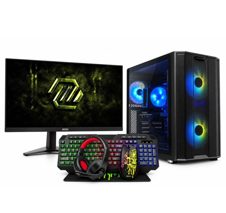 Set Gaming NEBULA VENTUS i5-12400F / GTX 1660 Ti 6GB / MSI 200Hz