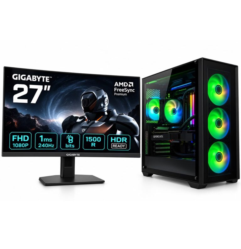 Set Gaming NEBULA LUMIN i5-14400F / RTX 5060 8GB / GIGABYTE 240Hz